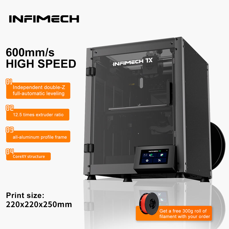 Infimech TX High Speed Printing 3D Printer – InfiMech Official Store