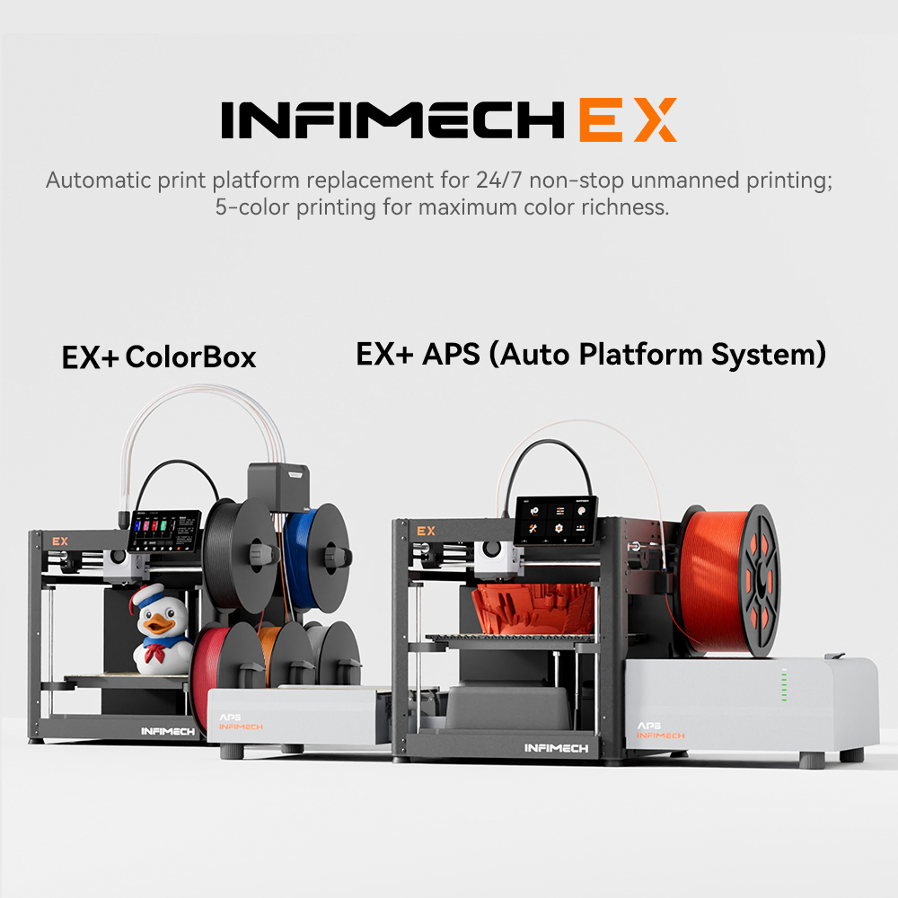 InfiMech EX 5 3D Printer with Auto Leveling and High Speed