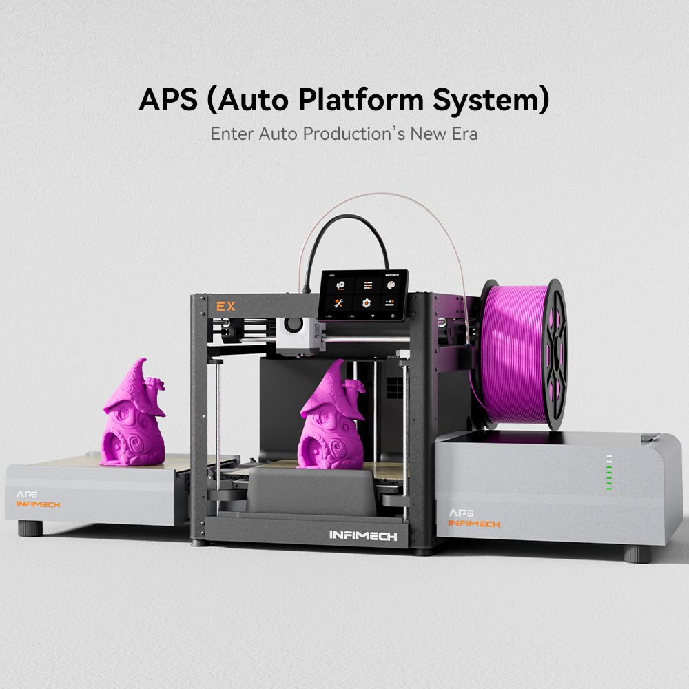 【アンさま専用】 3D Design Type3 ① InfiMech EX 5-Color High-Speed 3D Printer with Auto Platform and