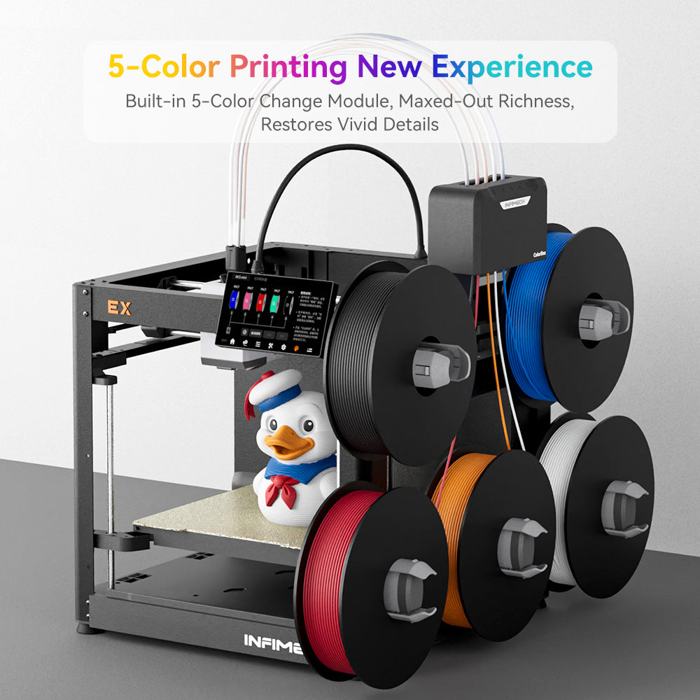 InfiMech EX 5-Color High-Speed 3D Printer with Auto Platform and ...