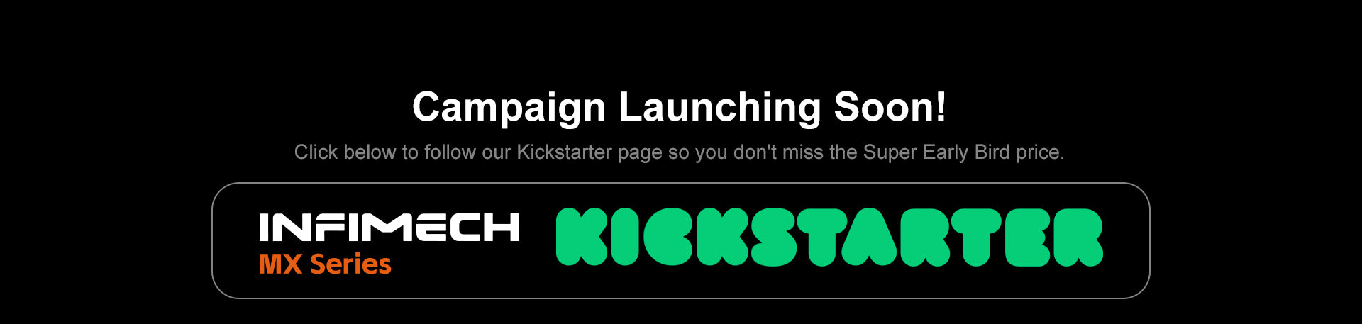 Campaign Launching Soon on Kickstarter