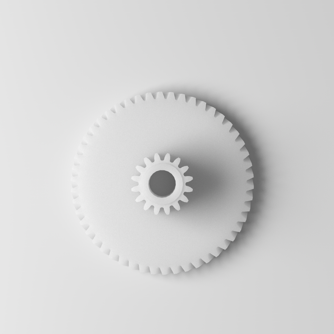 3D Printer TX Extruder White Gear – InfiMech Official Store